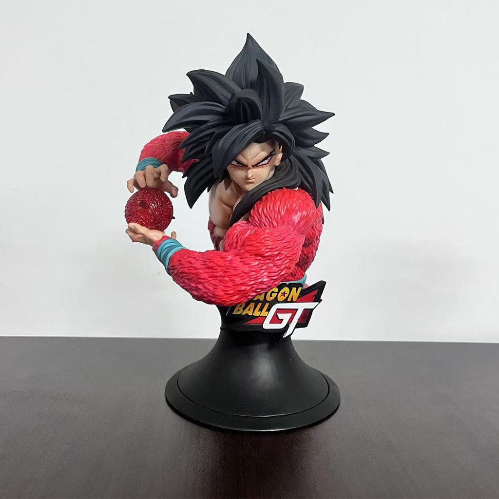  24cm VF stuo Dragon Ball GT Anime Figures SSJ4 Son goku&Vegeta Figure bust PVC Statue Model  Collec