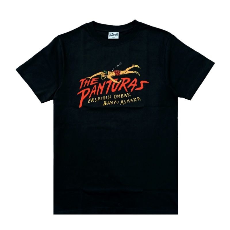 HOT Tshirt THE PANTURAS - TOUR OMBAK BANYU ASMARA Black