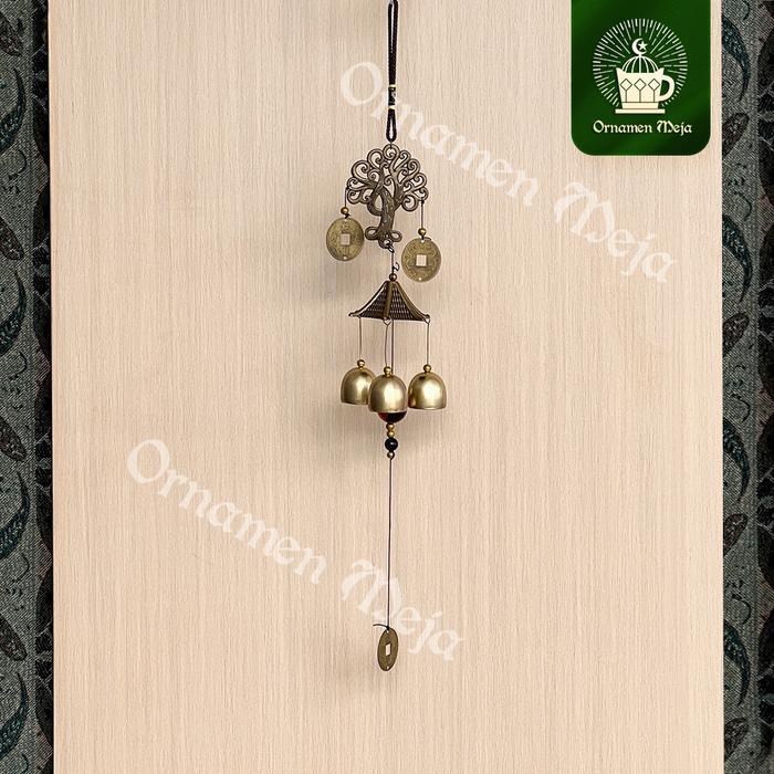 Lonceng Angin Copper Antique Windchime Wall Hanging Home Decor Decoration Lonceng Tembaga Antik Lonc