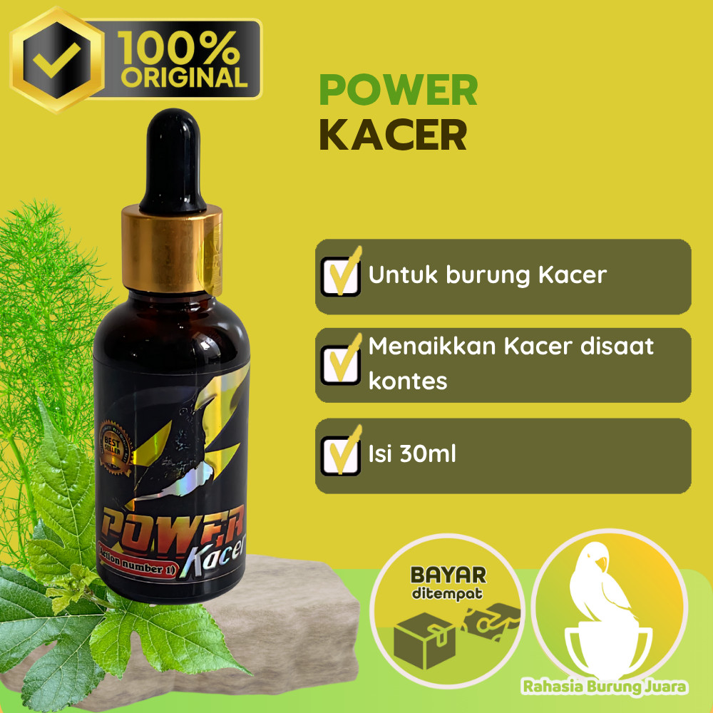 Power Kacer Strong Vitamin Penggacor Seketika Burung Kacer