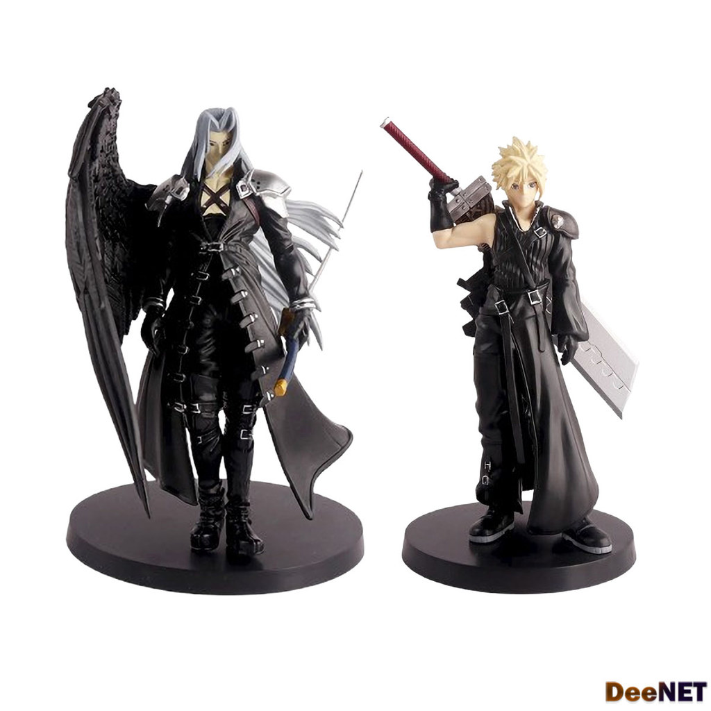 Sephiroth Cloud Strife Final Fantasy 17cm Action Figure PVC