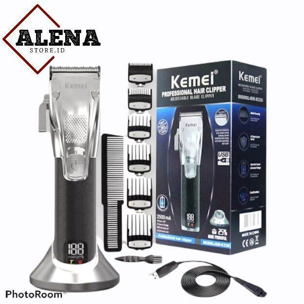Kemei km-k33s mesin cukur rambut kemei km k33s turbo hair clipper keme