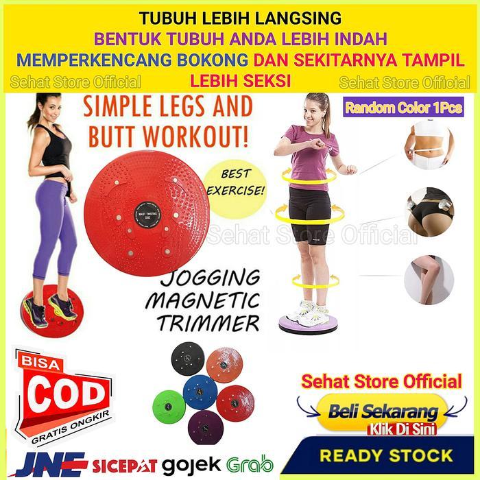 Alat Therapi Jogging Magnetic Trimmer Alat Pelangsing Tubuh Olahraga Badan Pembakar Lemak Perut Bunc