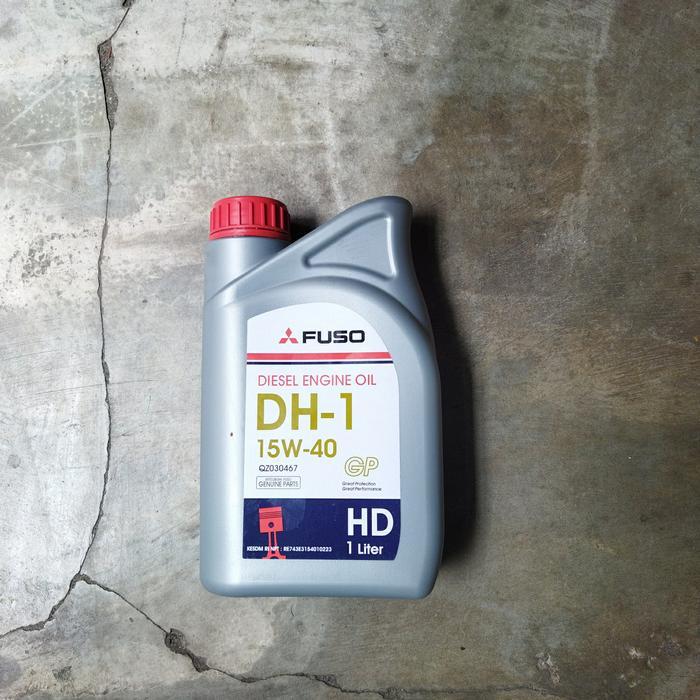 Oli Mesin KTB Diesel Mitsubishi SAE 15W-40 1 Ltr DH-1 top
