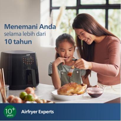 PHILIPS AIR FRYER HD9252/90 HD 9252/90 HD-9252/90 KAPASITAS 0.8KG 4.1L