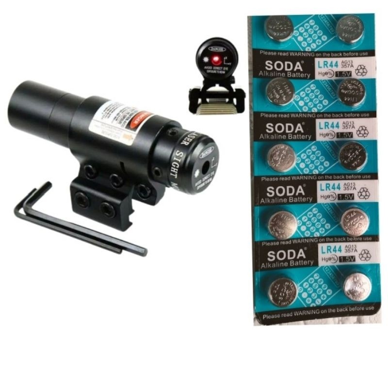 (Skyvon) LASER SCOPE NYALA MERAH DUS BIRU YX-802 RED