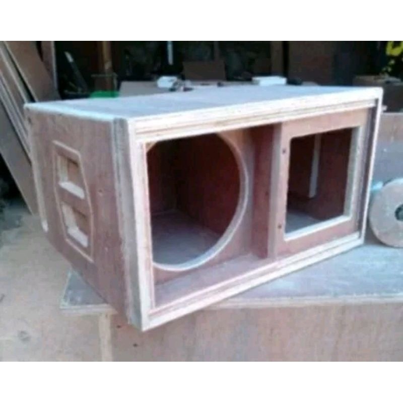 Box speaker 10 inch line array tebal triplek 15 mm