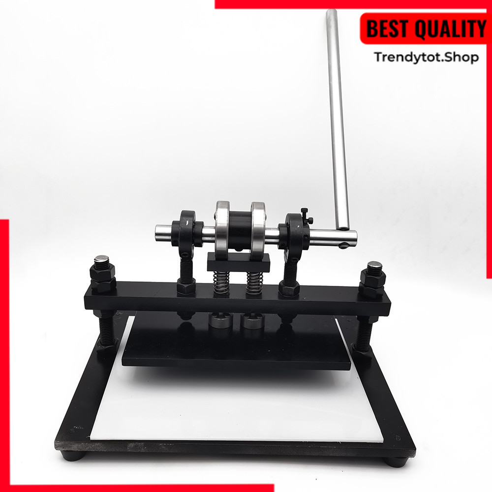 DISKON Leather Indentation / Cutting Machine, Manual Die Cutting Machine, Punching Leather Die Cutti