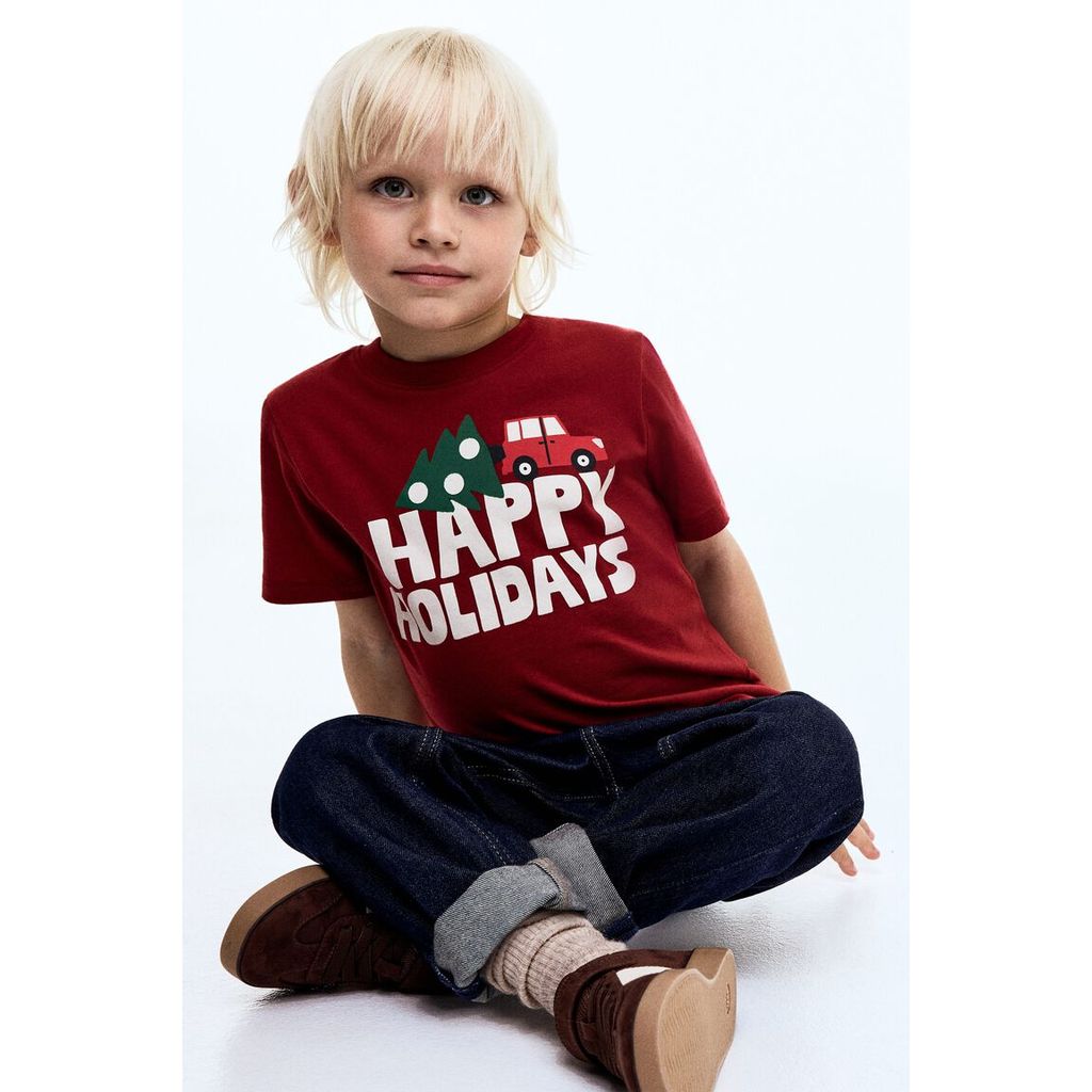 H&M Bayi Laki-Laki Kaos Kaus Bercetak 1023835
