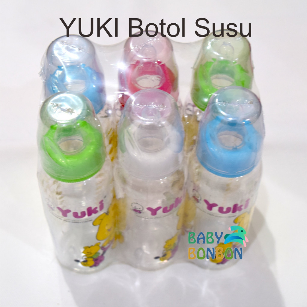 YUKI Botol Susu Bayi Dot Silicone Baby Bottle 120ml 240ml BPA Free