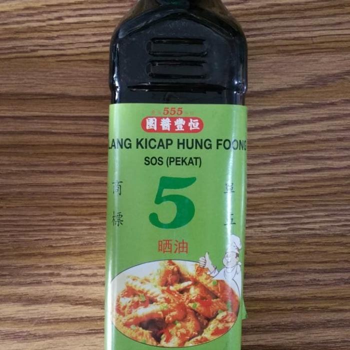 [MENTARI HARUM] kicap kilang 555 Sos Kecap Pekat Hung Foong 555 malaysia 750ml Hitam
