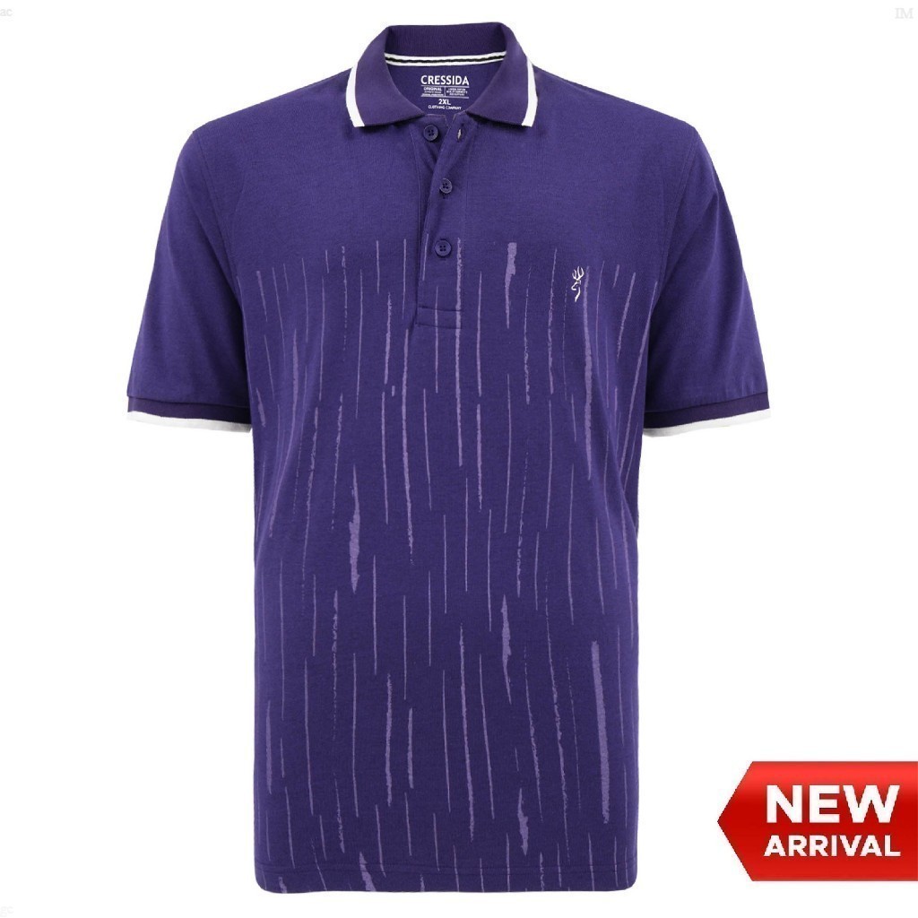 CRESSIDA  Kaos Kerah Big Size Polo Shirt Jumbo Pria Baju Cowok  - SYWNS.CB004U