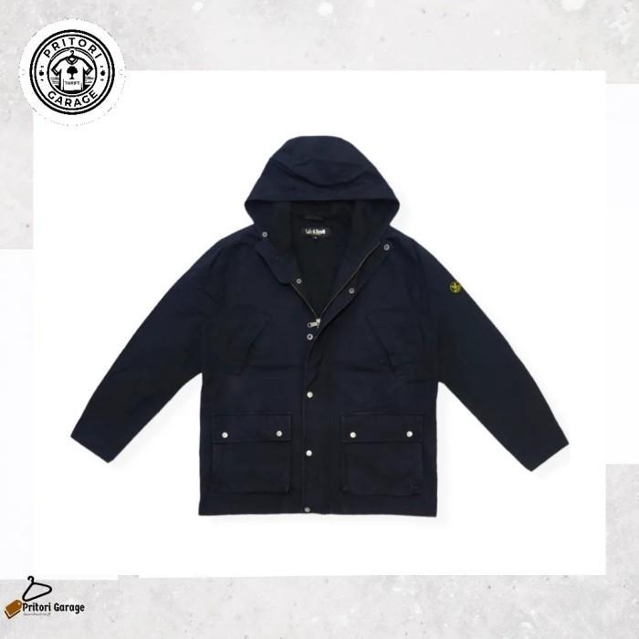 M-65 Tactical Outdoor Military Hoodie Parka Active Jacket Lyle & Scott Dark Navy Black Color Vintage