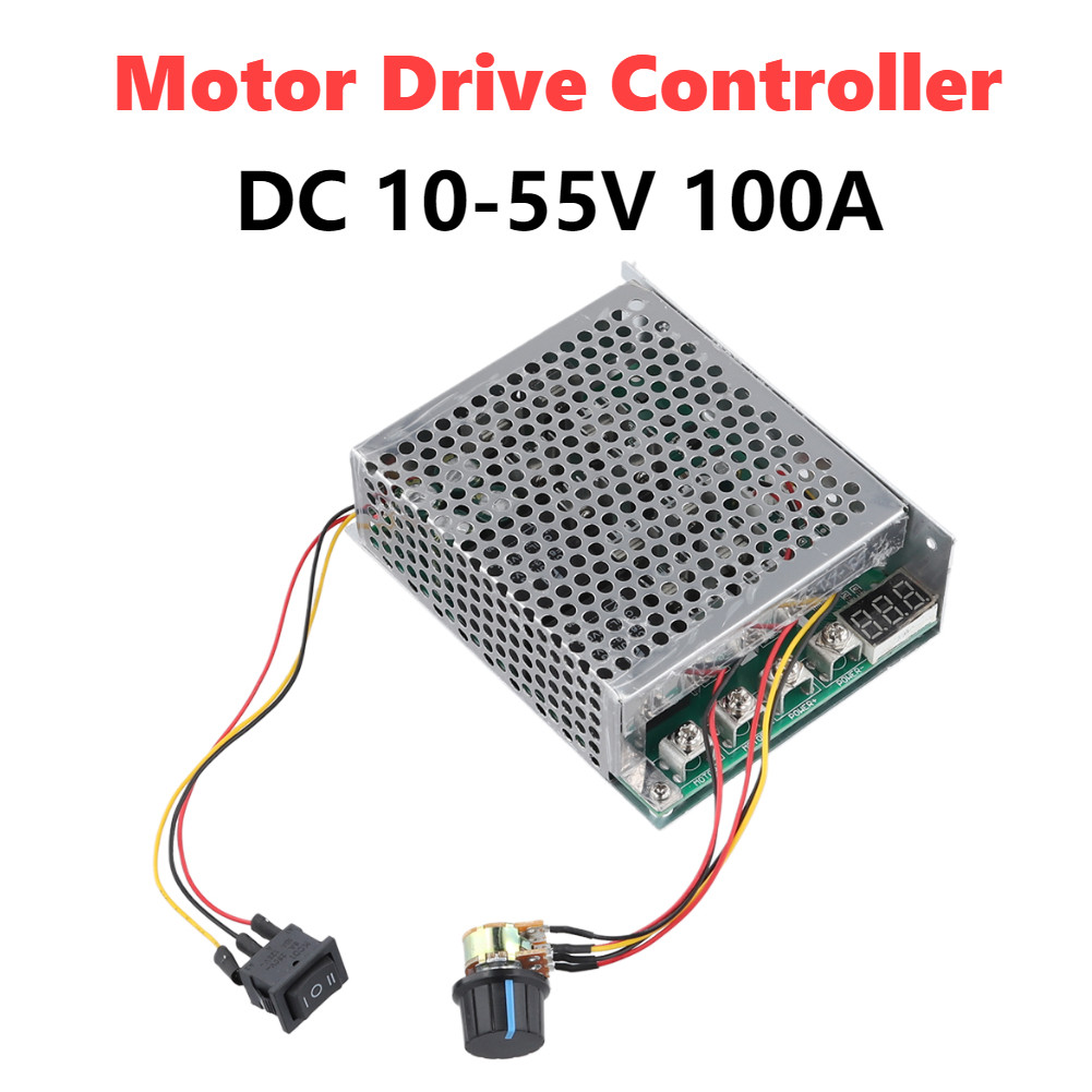 Motor Driver Controller Board PWM DC Motor Speed Controller 100A Regulating Current DC Speed Control