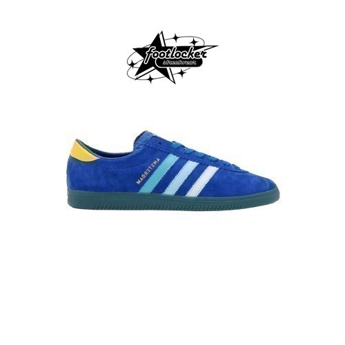 Sepatu Adidas Amsterdam City Series Blue Yellow  Original   Unisex