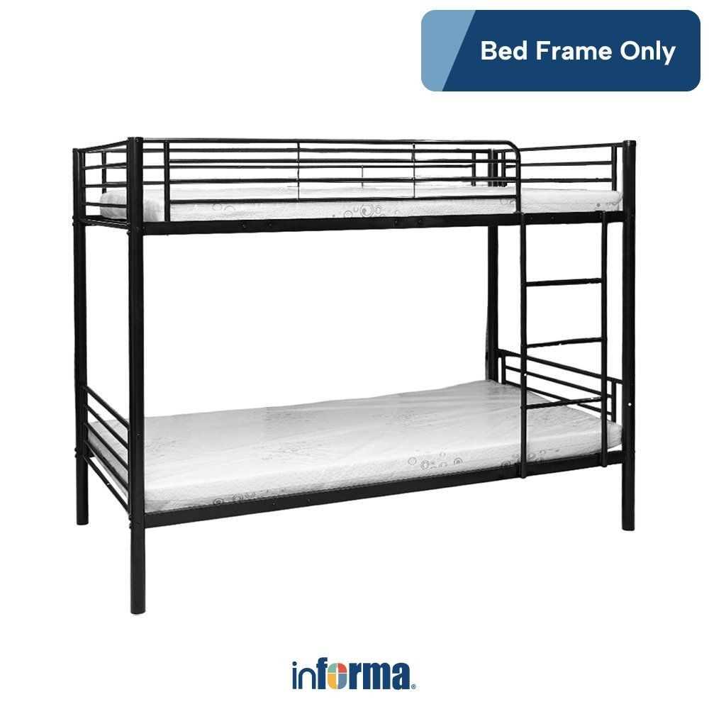 Informa 100X200 Cm Westin Bunkbed Anak Tempat Tidur Tingkat Ranjang 2 Susun Perlengkapan Tidur Bedro