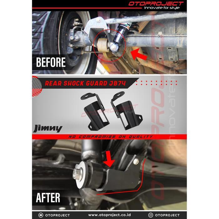 Otoproject - Rear Shock Guard Jimny Jb74 | Pelindung Shock Belakang Jimny JB74