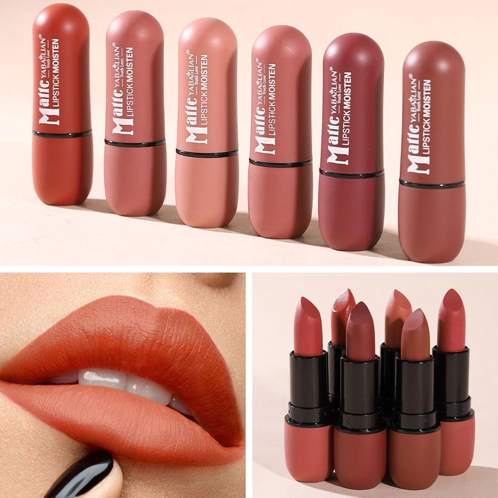 Matte Lipstick, Moisturizing, Transfer-resistant, Waterproof Lip Gloss, Matte Velvet Lip Color