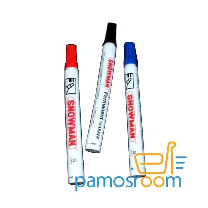 Snowman Spidol Permanen / Spidol Permanen Snowman - Biru