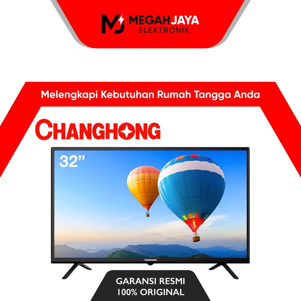 [COD] CHANGHONG TV LED L32G3 (32 INCH / HD TV / USB MOVIE) GARANSI RESMI