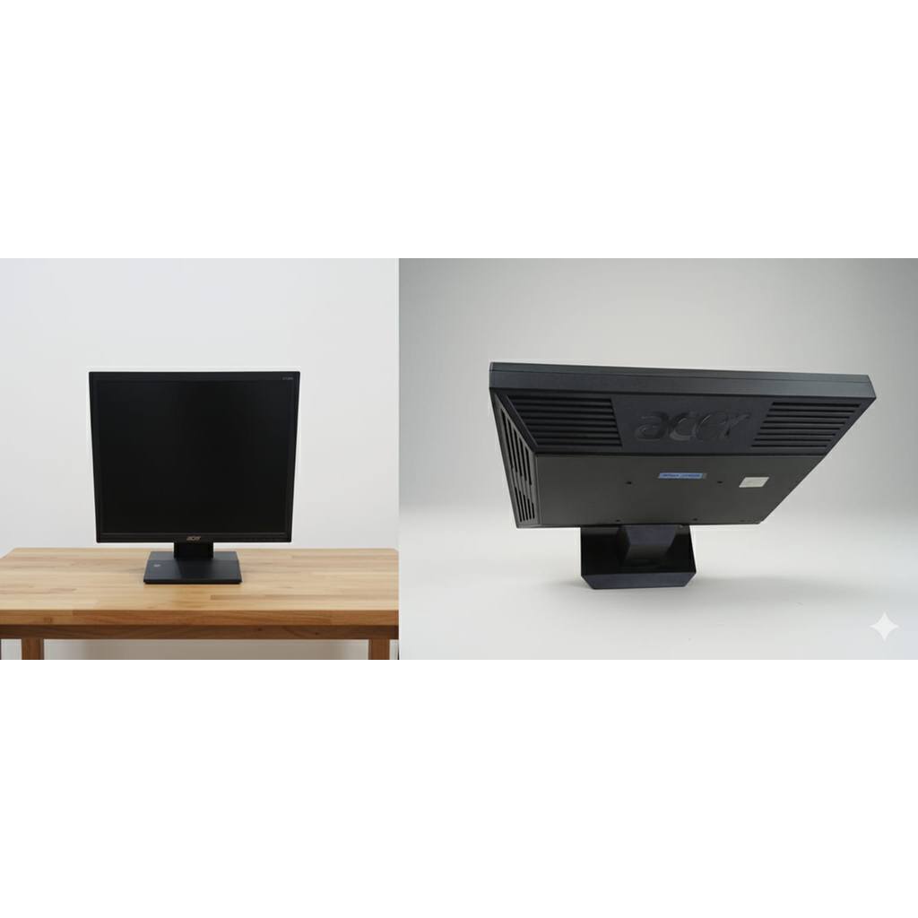 Monitor ACER 17 INCH, Mini PC Acer Veriton X2640 Core i5 4460T  Monitor 17 INCH