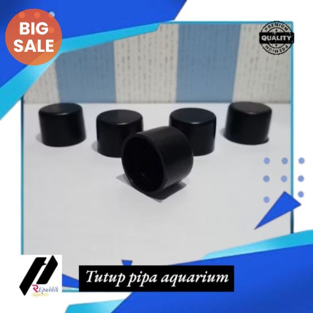 tutup pipa aquarium / dop tutup pipa aquarium /penutup pipa aquarium / pipa bening