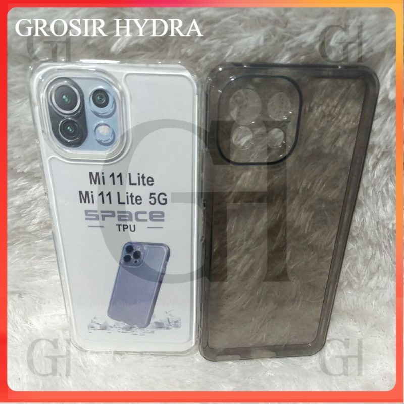 BIG Softcase Casing Xiaomi Mi 11 Lite/Mi 11 Lite 5G Case silikon Clear Bening transparan Space Trans