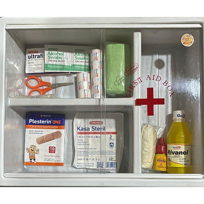 Kotak Obat P3K Dinding Besar Dan Isi Lengkap - Kotak P3K Saja Pasti Ori 