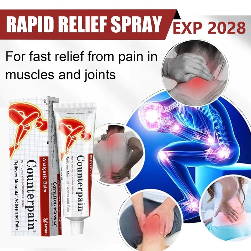 ORI &EXP 2028 / Taisho Counterpain Cream 120gr Krim Analgesic Balm Untuk Mengobati Encok Nyeri Sendi