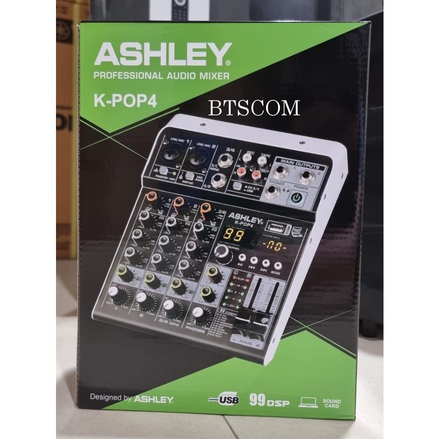 MIXER ASHLEY K-POP4 ORIGINAL MIXER ASHLEY K POP4 ASHLEY KPOP4 NEW MODEL 99DSP