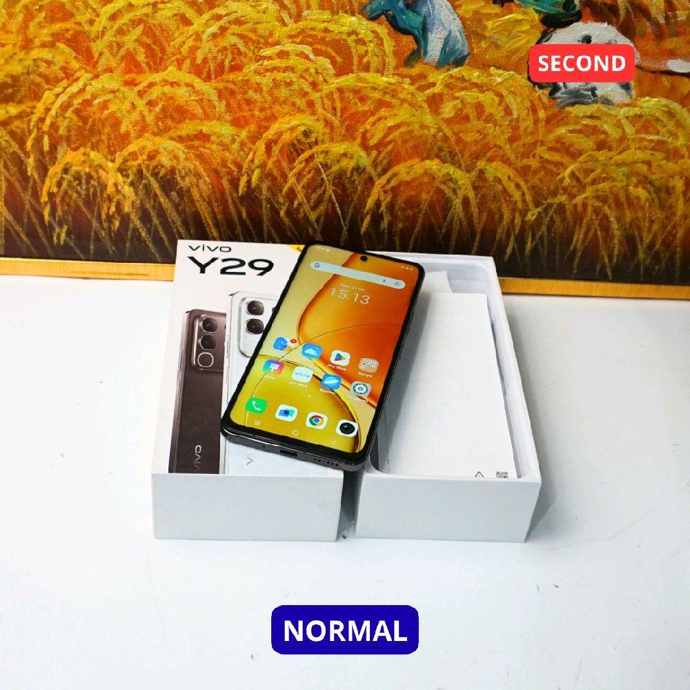 VIVO Y29 8/128 GB - HP SECOND ORIGINAL SINAR MUTIARA CELL