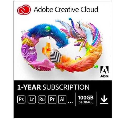 Adobe Creative Cloud 100 GB Original 1 Year Personal Account 1 Tahun Original