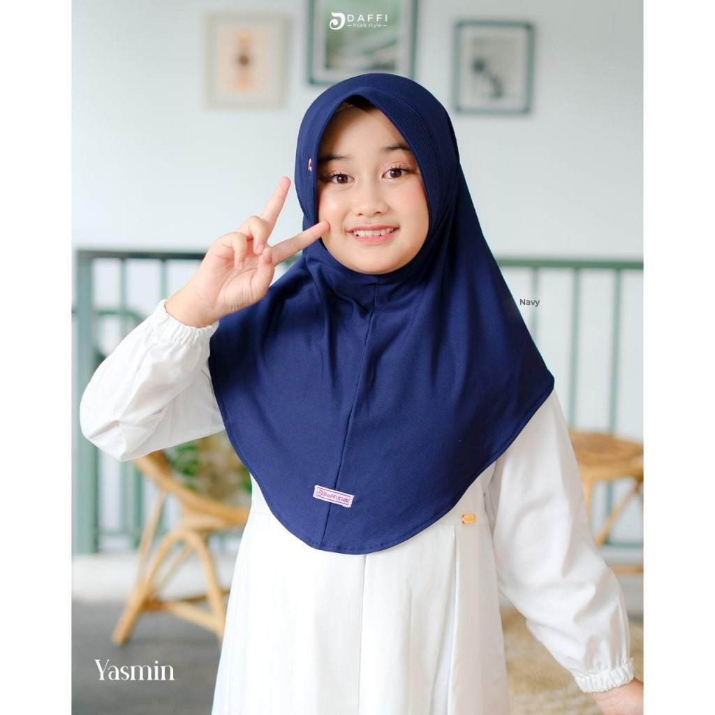 DAFFI HIJAB ORI- YASMIN KIDS BERGO ANAK DAFFI HIJAB