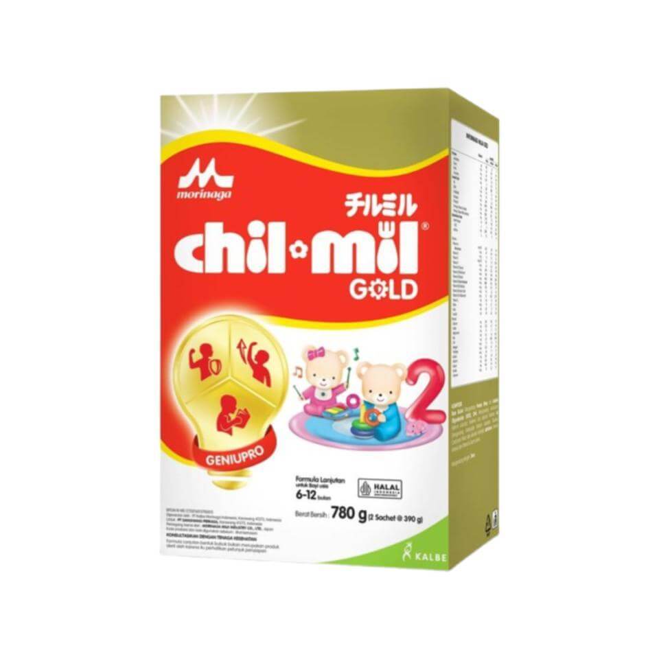 Morinaga Susu Bayi Chil Mil Gold Usia 6-12 Bulan 780 gr