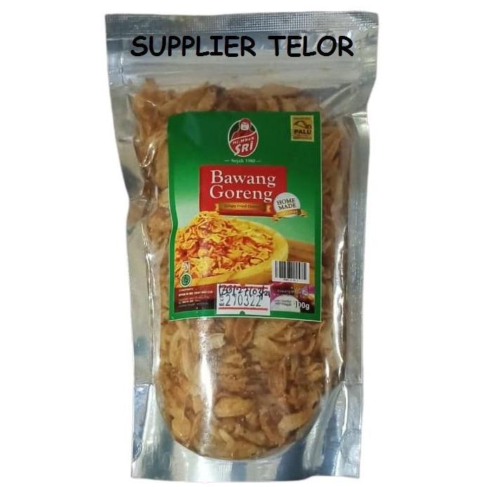 Bawang Goreng Hj. Mbok Sri - Bawang Goreng Palu - Crispy Fried Onions