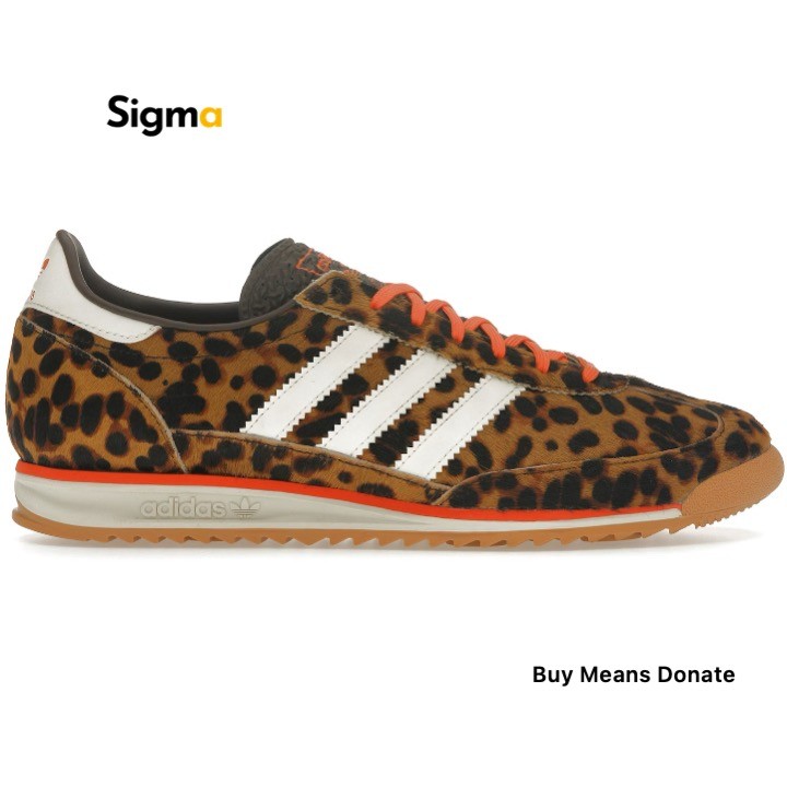 Sneakers Adidas SL 72 Leopard Brown Orange (WMNS)