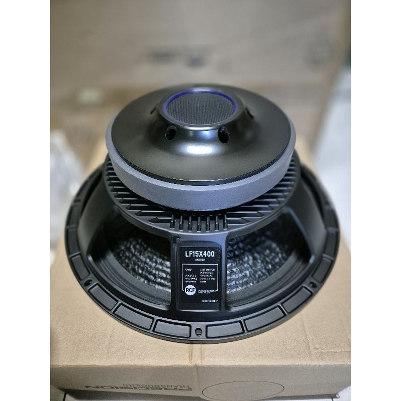 KOMPONEN SPEAKER RCF LF15X400/LF15 X400 15 INCH COIL 4IN KULIT JERUK