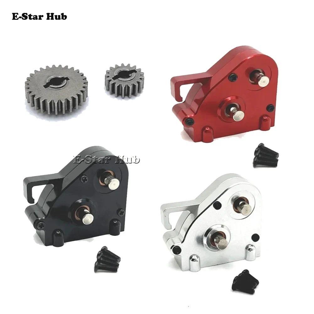 Metal Center Transmission Gear Box Gearbox Housing and Gear 1/12 RC Crawler Car Upgrade Parts for MN