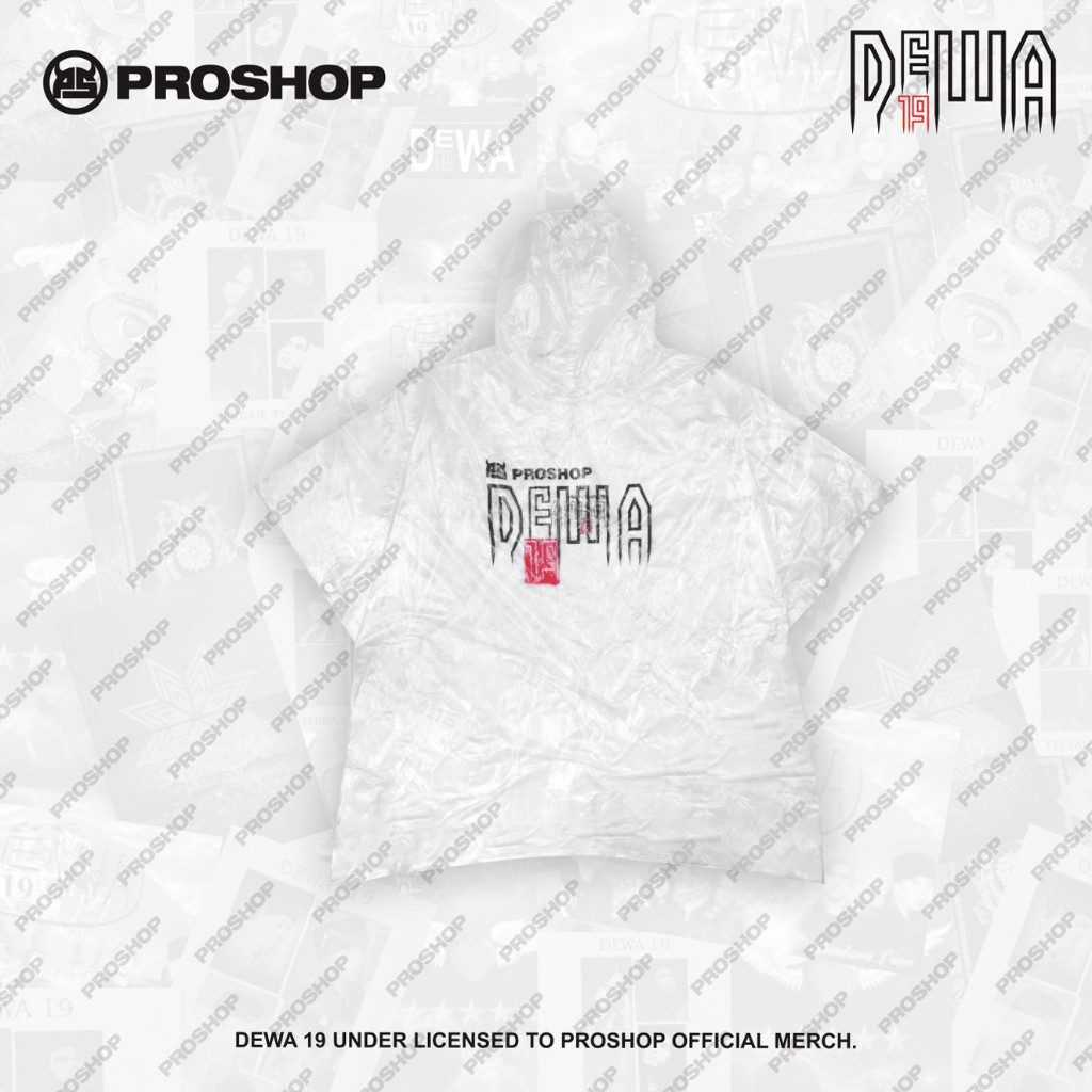 Proshop | Raincoat Dewa 19 | Merchandise Dewa 19 | Jas hujan Dewa 19