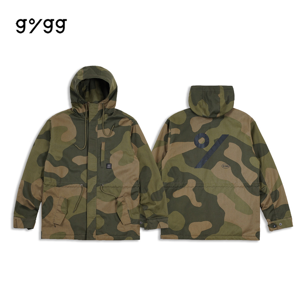 Gigg - Camos - Jaket Parka Loreng - Jacket Parka Army Military