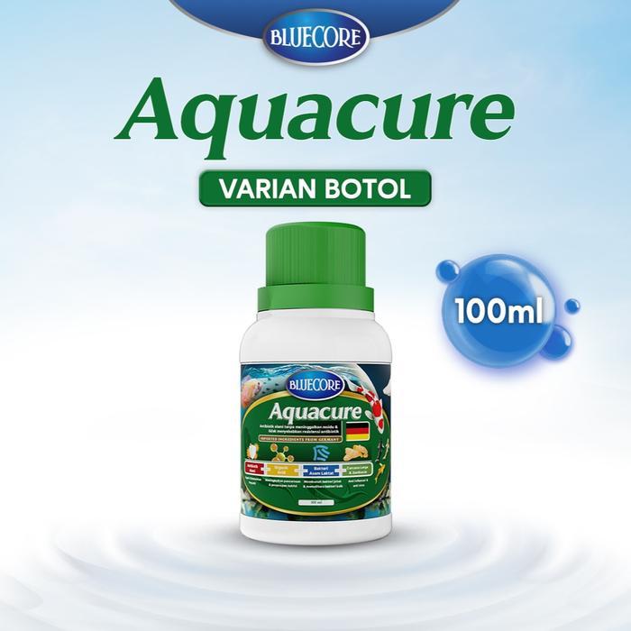 [HAPPY PET] BlueCore AquaCure Antibiotik Alami Ikan Solusi Mencegah bakteri dan Virus (Cocok untuk b