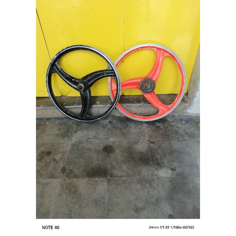 velk sepeda mini atau bmx drag second model kipas