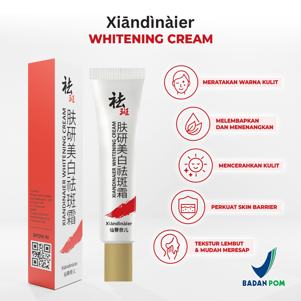 BPOM Cream Flek Hitam Membandel Cream Siang Malam Glowing Retinol Cream 20g Cream Penghilang Flek Hi