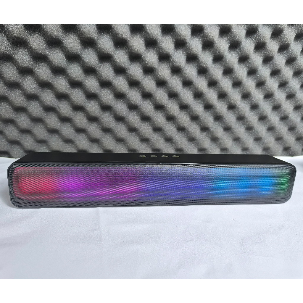 Speaker FLECO / Speaker Wireless F-920 LED Speaker Panjang Full Bass 2000mAH Soundbar Bass Kenceng