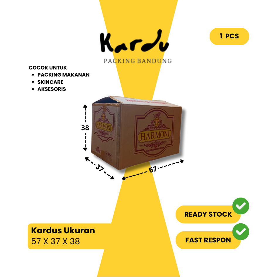 Kardus Bekas Gudang Garam Harmony | Kardus Packing Barang | Harga Murah Per Pcs | Kondisi Layak Paka