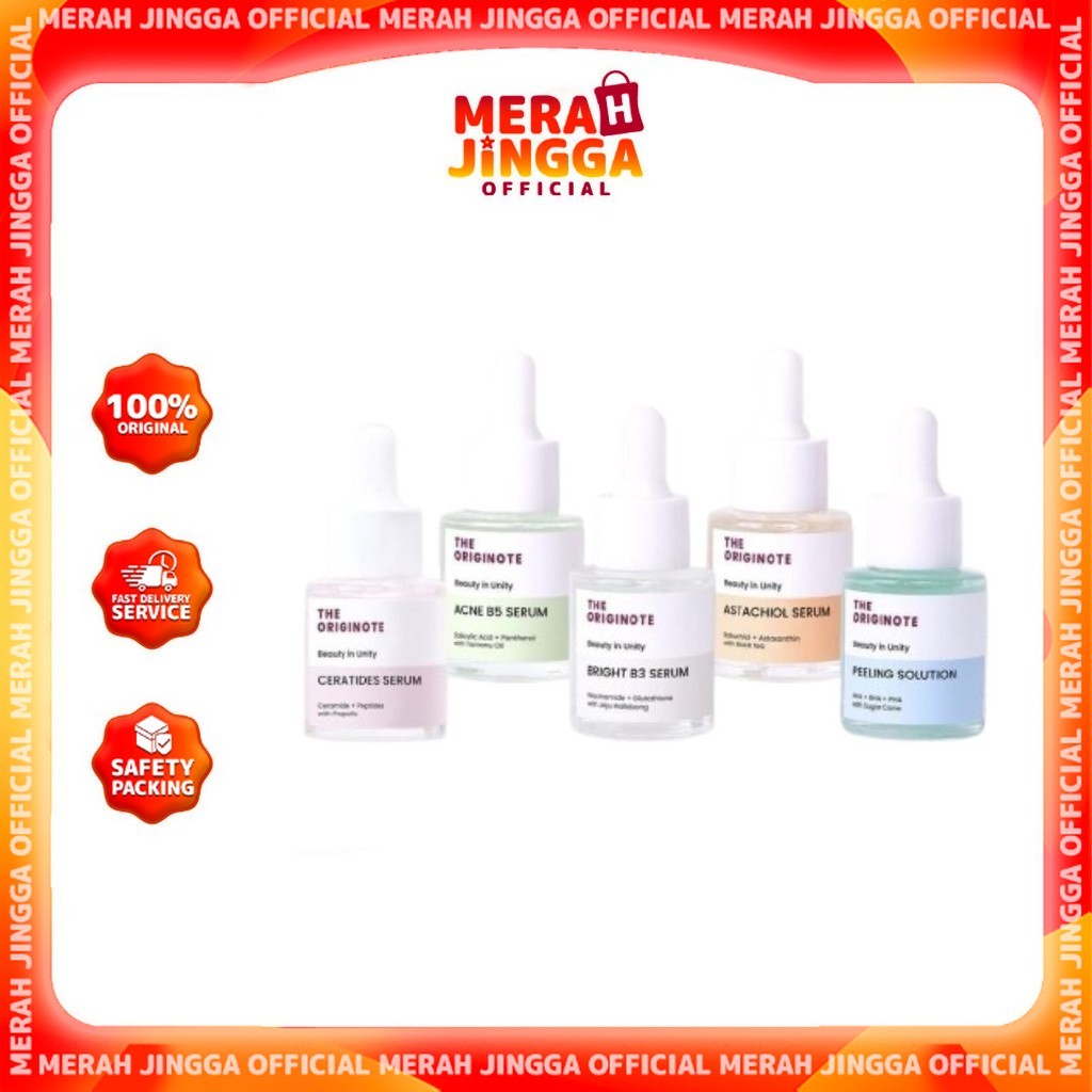 The Originote Serum SERIES 20ml | Face serum | Wajah | Merah Jingga Official