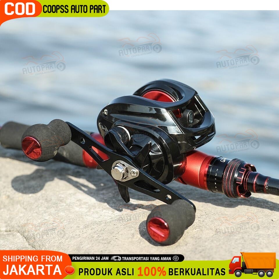 AL2000 Reel bc murah berkualitas / reel bc / pancing 1 set lengkap kuat / reel casting / bc casting 