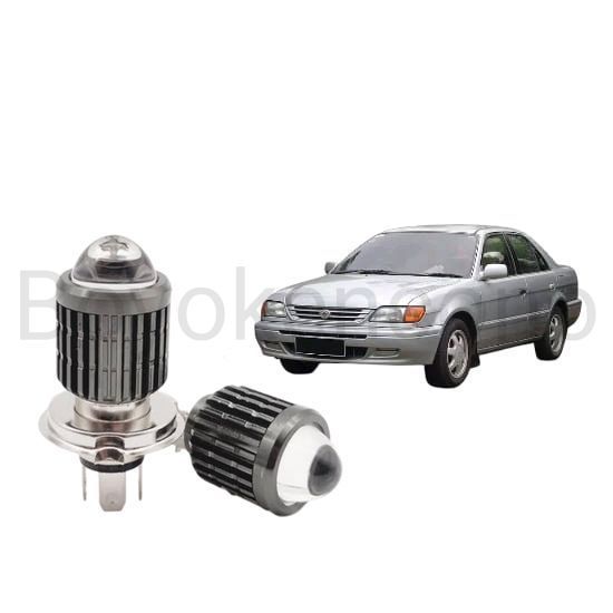 2pcs Lampu Utama LED H4 Laser Putih Mobil Toyota Soluna Byk