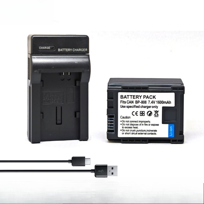 BP808 BP808 Battery Charger For Canon FS300 FS100 XA10 FS11 FS10 FS21 FS22 FS31 HG30 HG21 HG20 HF21 