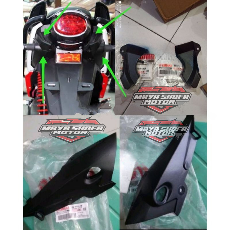 COVER ATAS COVER DUDUKAN LAMPU SEIN SEN RITING BELAKANG X RIDE X-RIDE 115 ORIGINAL YAMAHA